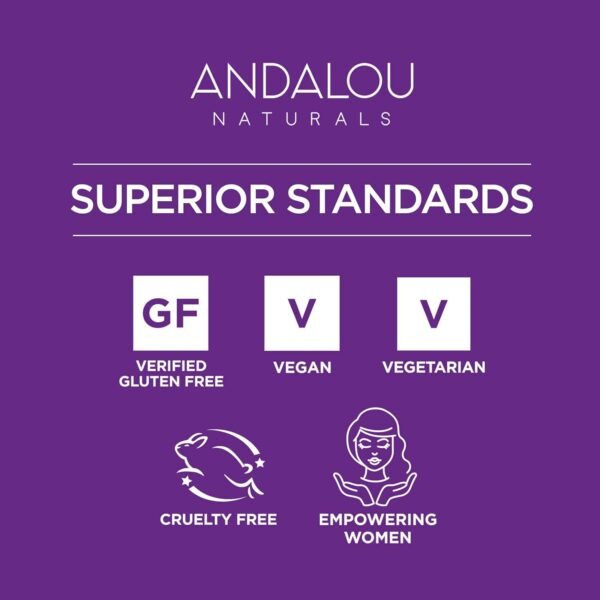 Andalou Naturals Ultra Sheer Daily Defense Facial Lotion, SPF 18, 2.7 oz, with Resveratrol CoQ10 and Antioxidants, Lightweight, Hydrating Facial Moisturizer - Image 7