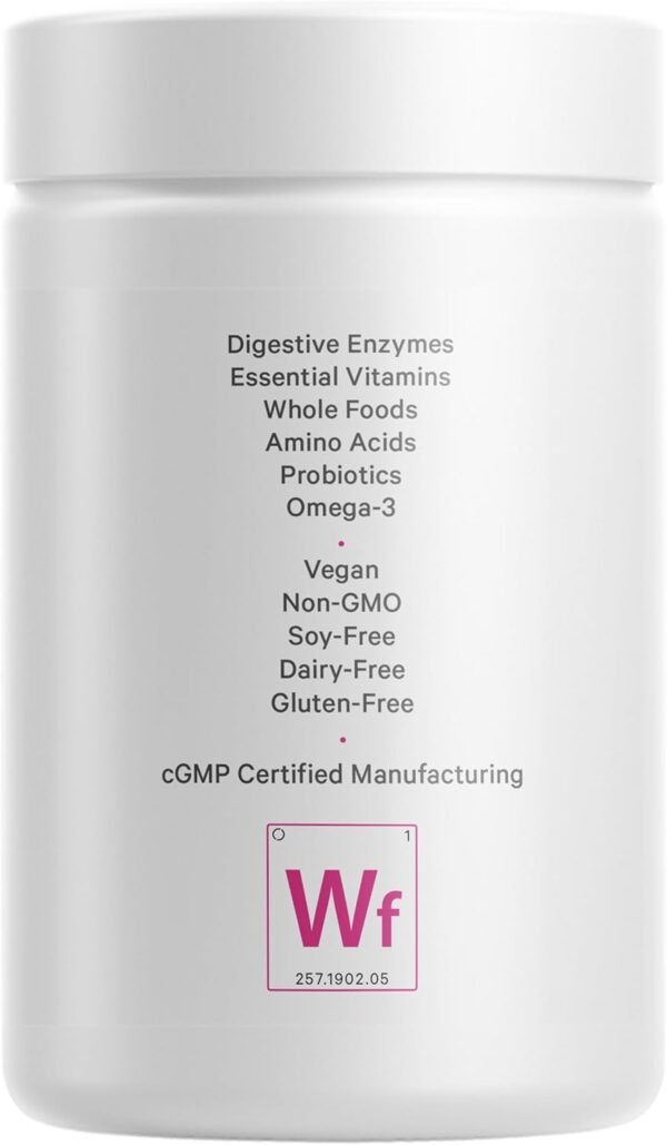 Codeage Women’s Daily Multivitamin, 25+ Vitamins & Minerals, Fermented, Organic Whole Foods, Probiotics Supplement - Vitamin A, Vitamin B, Vitamins C, D, E & K, Omega 3, Zinc – Vegan - 2 Pack - Image 9