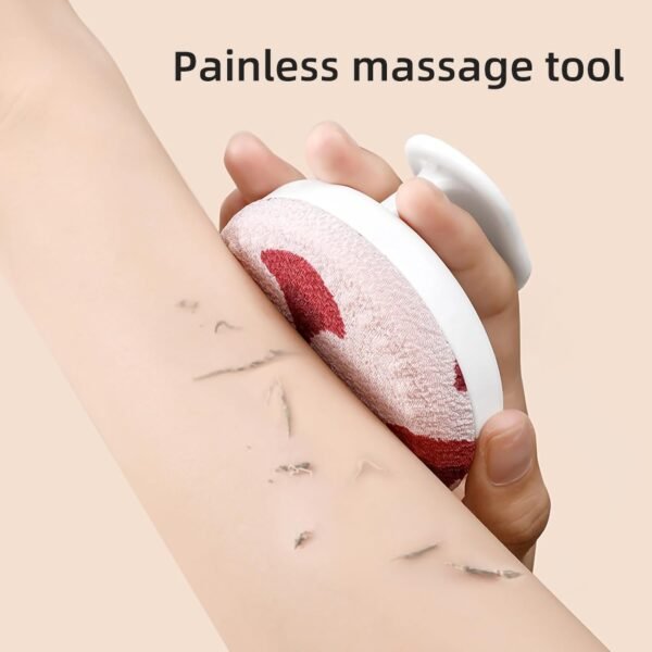 Body Brush - Exfoliating Brush for Skin Renewal, Lymphatic Support and Circulation Boost - Sustainable Choice Dry Brushing Tool for Gentle Detox, Spa-Like (White) - Image 2