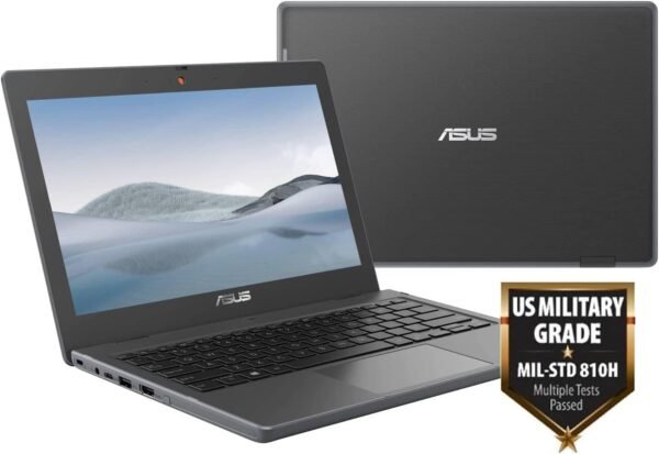 ASUS 2022 Student Laptop Computer (Military-Grade Duability), 11.6'' HD Eye-Care Dsiplay, Intel Celeron N4500, WiFi-6, Windows 10 Pro(4GB RAM | 384GB Storage) (BR1100CKA) (Renewed)