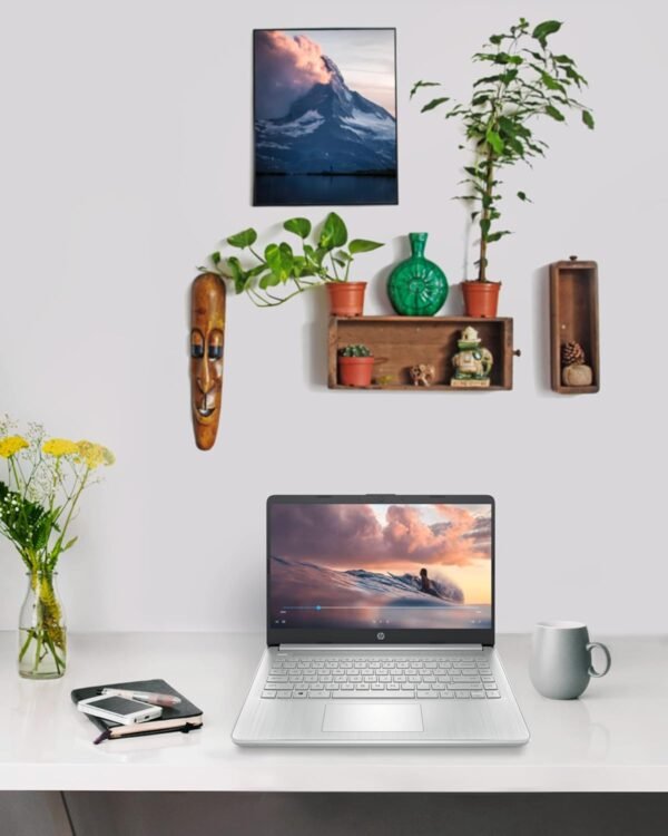 HP 14 Laptop, AMD Ryzen 5 5500U, 8 GB RAM, 256 GB SSD Storage, 14-inch Full HD Display, Windows 11 Home, Thin & Portable, Micro-edge & Anti-glare Screen, Long Battery Life (14-fq1025nr, 2021) - Image 8
