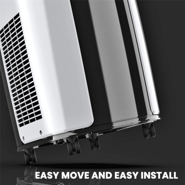 TOSOT 8,000 BTU(ASHRAE) 5,000 BTU (DOE) Portable Air Conditioner Quiet, Remote Control, Built-in Dehumidifier, Fan, Easy Window Installation Kit - Cool Rooms Up to 300 Square Feet - Image 4