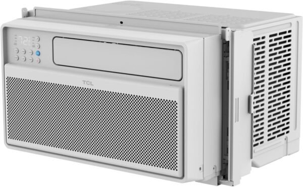 TCL 12,000 BTU Q-Series Smart Inverter Window AC, 38% Energy Saving, 115V, Inverter AC for Rooms up to 550-Sq. Ft. Ultra-Quiet 40dB, EZ Install, Open-able Window, Works with Alexa and Google Assistant - Image 11