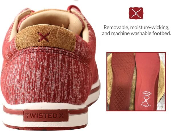 Twisted X Women's Casual Shoes Moc Toe - Image 5