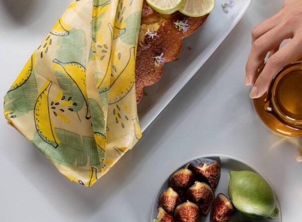 WaxWrap Beeswax Wraps for Food - Organic Cotton Food Wraps - Sustainable Food Storage - Eco-Friendly Reuseable Cling Wrap Alternative | Assorted 3 Pack (S, M, L) - Image 5