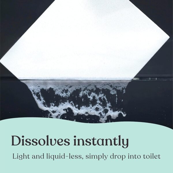 Toilet Bowl Cleaner Strips - 60 Cleans, Plastic-free, Dye-free, With Lemon Essential Oil - Image 7