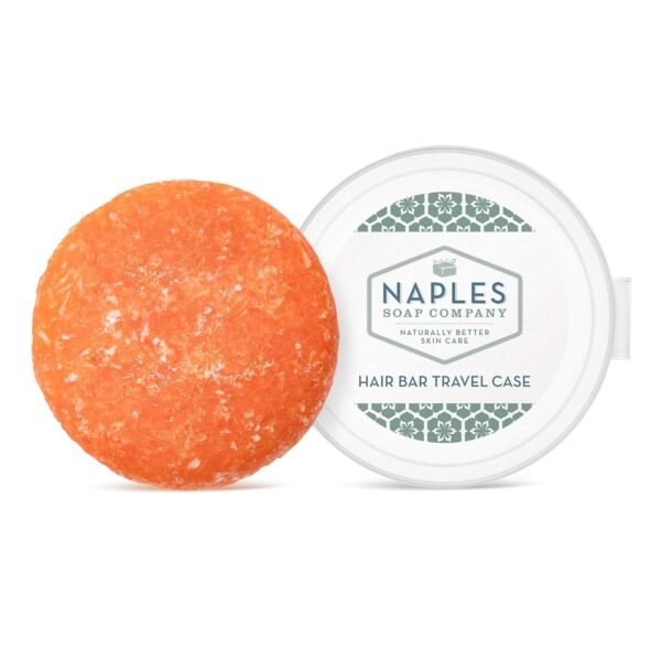 Naples Soap Company, 50-75 Use, Solid Shampoo Bar, Nourishing, Gentle, Eco-Friendly Haircare for All Hair Types, Florida Fresh, 1.75 oz.