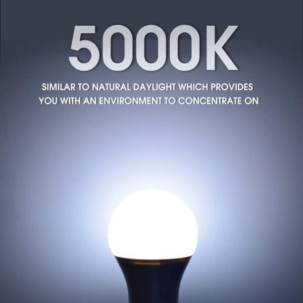 150 Watt LED Bulb, 2600LM Super Bright Light Bulbs, Daylight 5000K, Dimmable A21 LED Bulb, E26 Standard Base, UL Listed, Damp Rated, 2 Pack - Image 7