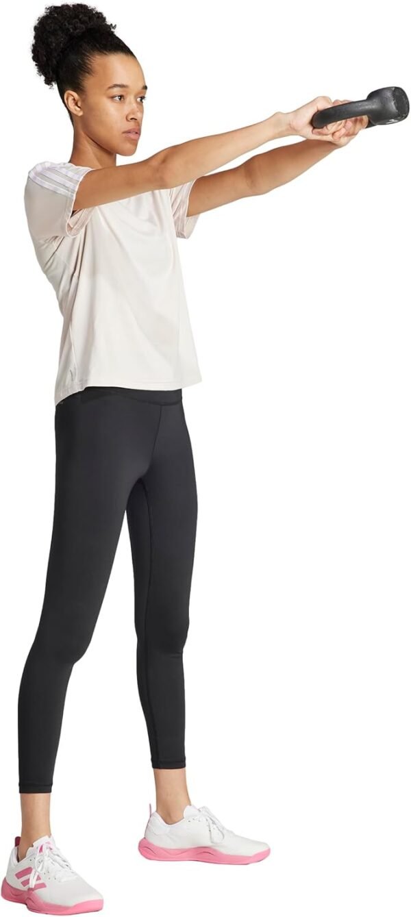 adidas Women's Train Essentials 3-stripes T-shirt - Image 6