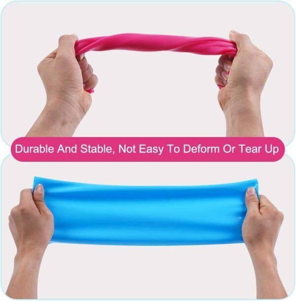 3 Pack Silicone mat Large Silicone Sheets for Crafts, Liquid, Resin Jewelry Casting Molds Mat, Silicone Placemat 15.7” x 11.8” (Blue & Rose Red & Green) - Image 3