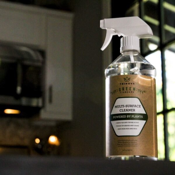 TriNova Natural All Purpose Cleaner 2 Pack 32 Oz Bottles - Safe & Effective Kitchen, Bathroom & Home Cleaner - Powered by Plants, Organic Cleaner Spray - Image 6