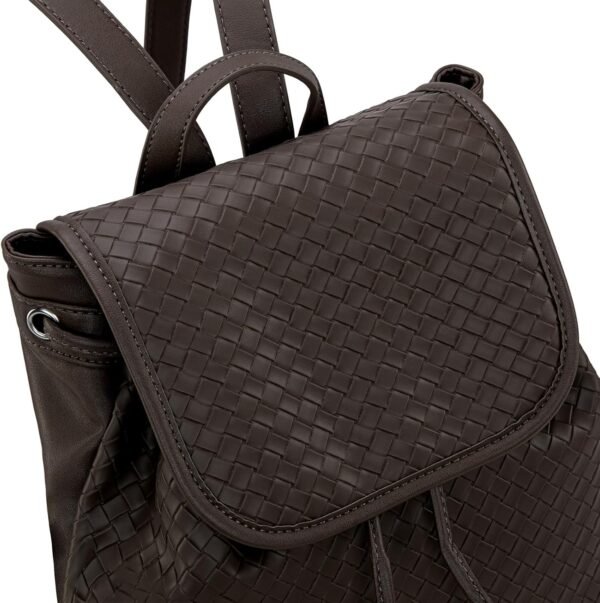 Montana West Backpack Purse Woven Pattern Daypack Casual Bag for Women - Image 5